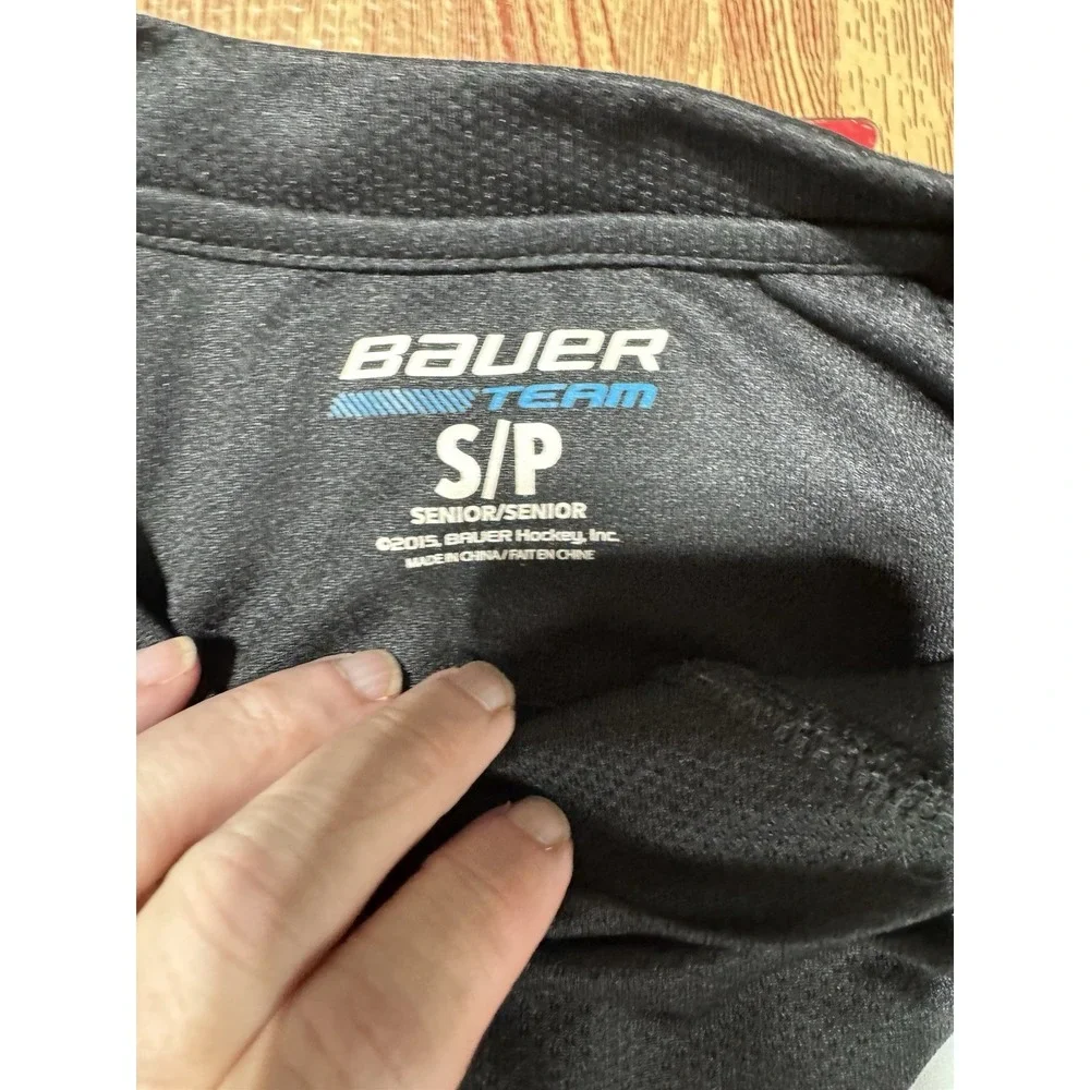 Bauer Black Men's Small Hockey Sweater - Picture 4 of 10